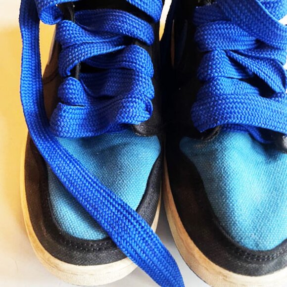 NIke Air Jordon Blue Canvas - Picture 2 of 4